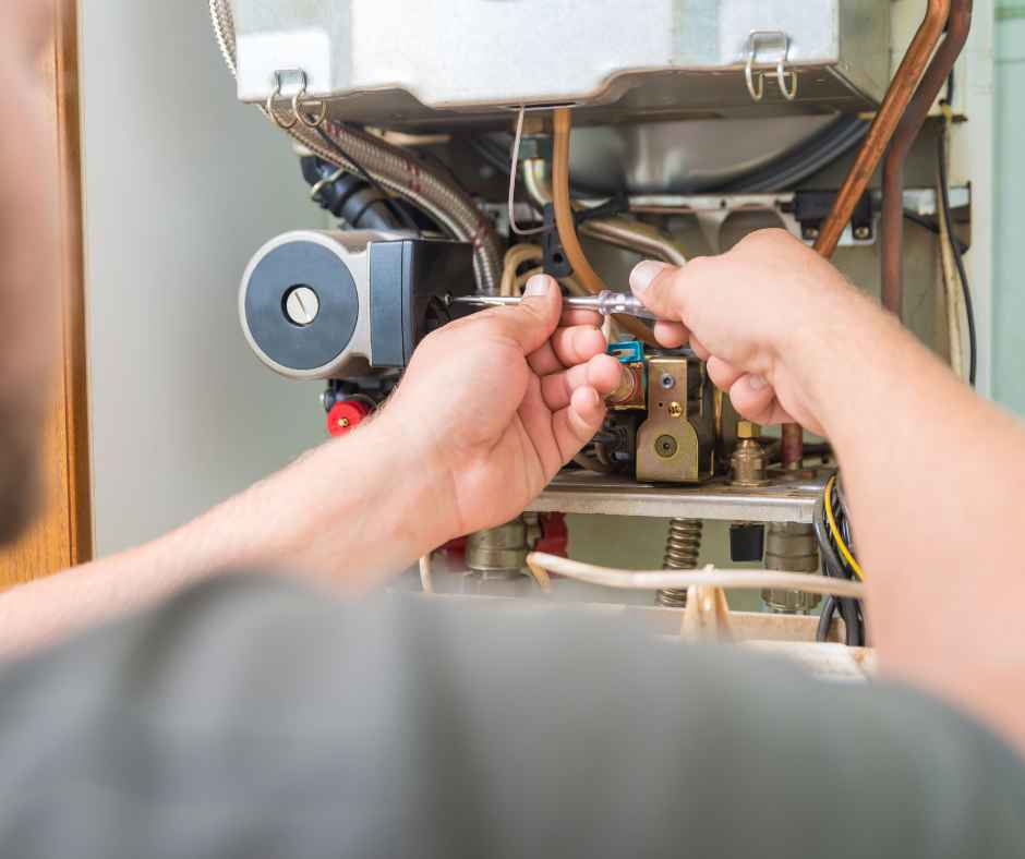 Maintenance on a furnace